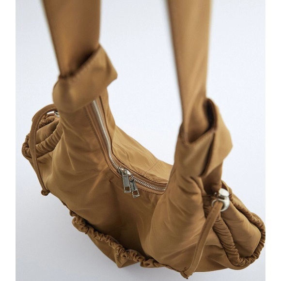 ZARA GATHERED MAXI SHOPPER - Picture 6 of 8